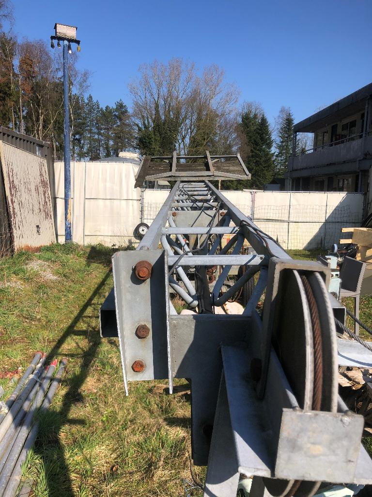 Bouwlift, Ophalen, Gebruikt, Bouwlift