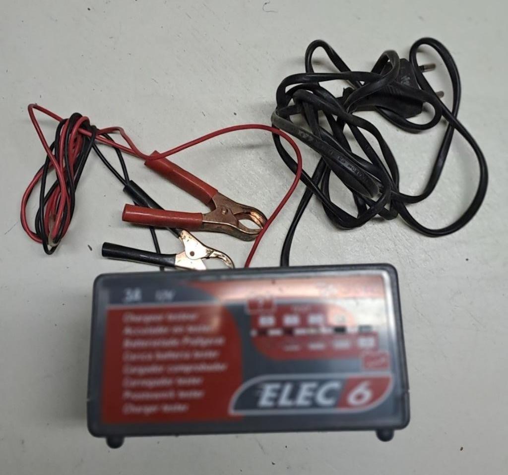 Accu lader- en tester ERAL 6, Ophalen of Verzenden, Gebruikt, Elektriciteit