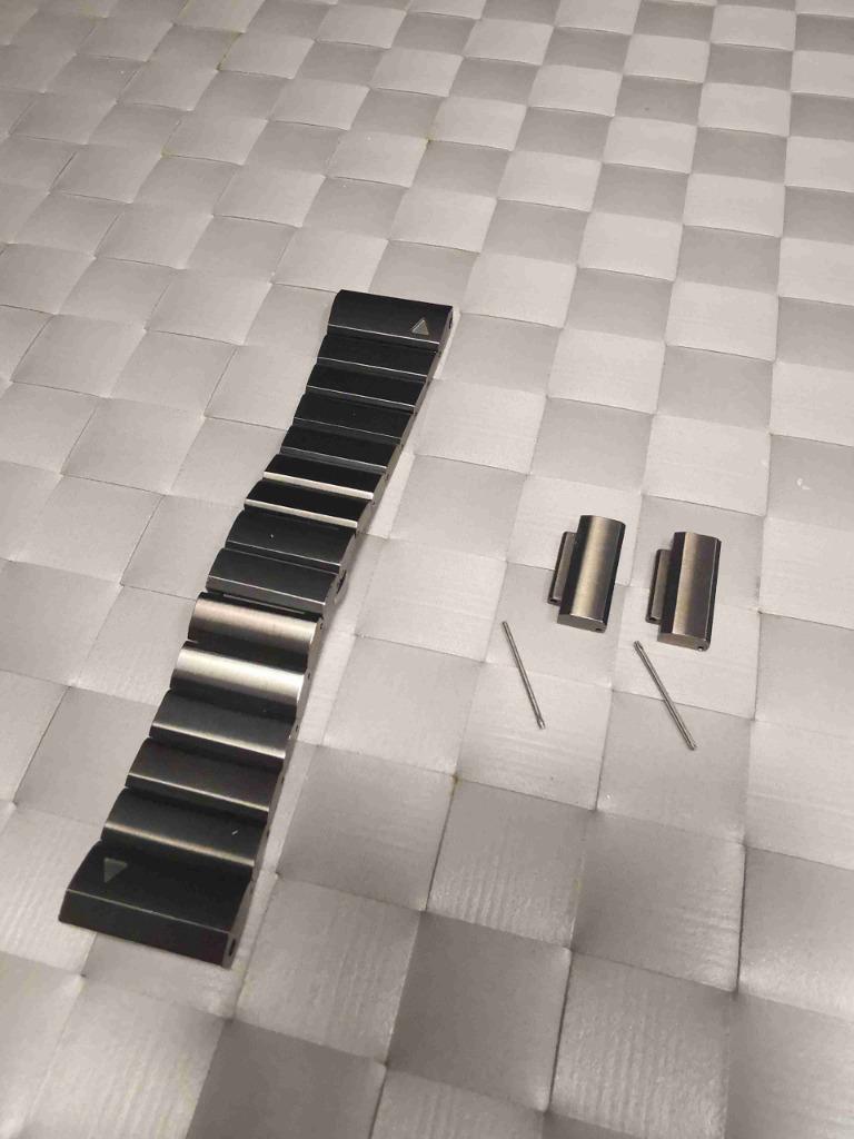 Bracelet métallique, initialement pour Fenix 3. 26mm., Ophalen of Verzenden, Gebruikt, Garmin
