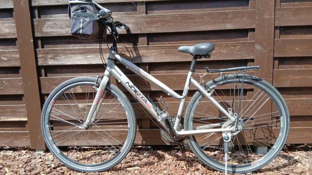 NORTA damesfiets, Fietsen en Brommers, 28 inch, 47 tot 50 cm, Zo goed als nieuw, Meer dan 20 versnellingen