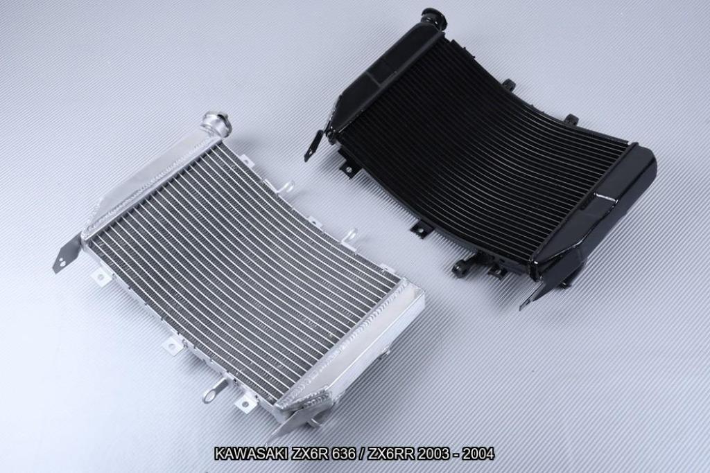 Radiateur AVDB KAWASAKI ZX6R 636 / ZX6RR 2003 - 2004 ZX 6 R, Motoren, Accessoires | Overige, Nieuw, Ophalen of Verzenden