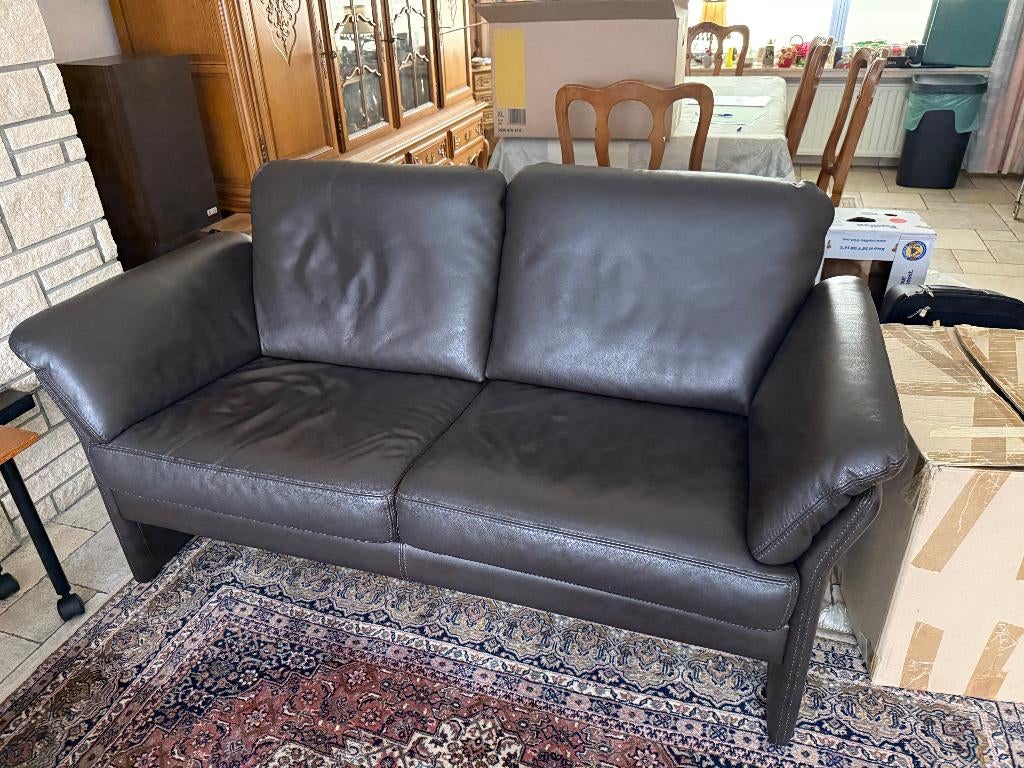 Fauteuils en cuir Durlet, Enlèvement, Comme neuf, Cuir, Modern