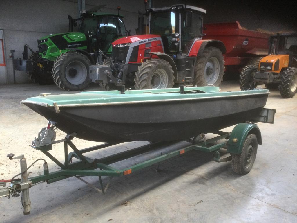 Barque, Watersport en Boten, Roeiboten, Ophalen of Verzenden, Gebruikt, Polyester