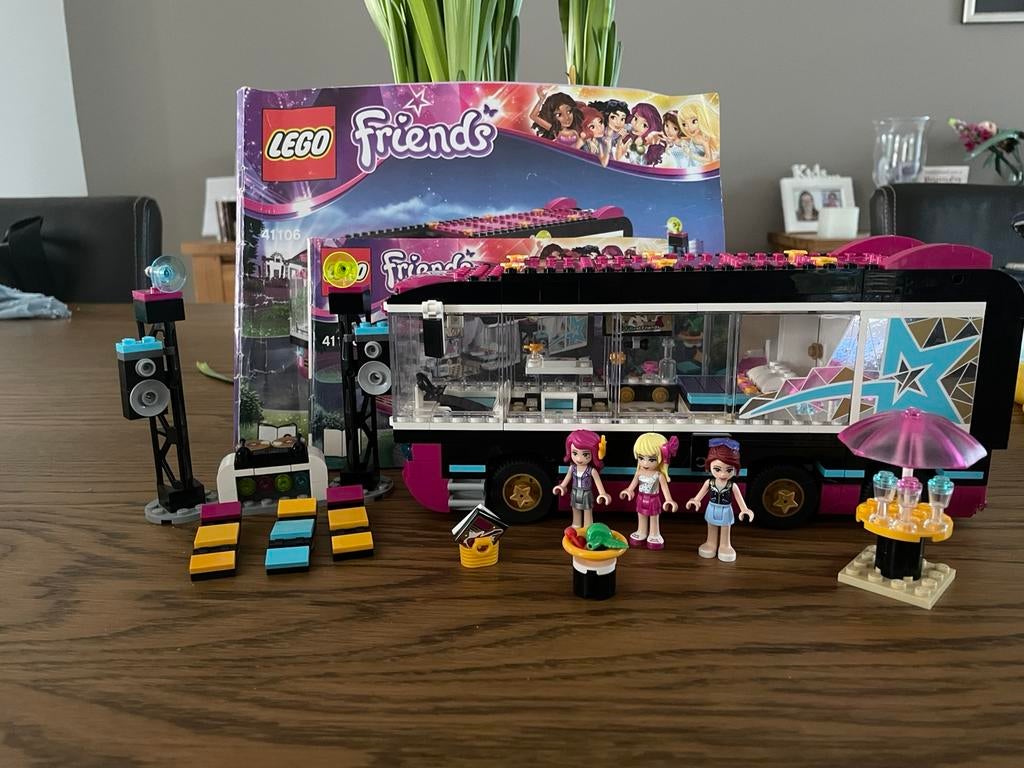 Lego friends popster, Ophalen, Zo goed als nieuw, Complete set, Lego