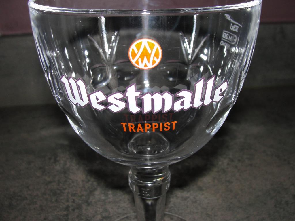 Verre neuf "Westmalle" 33cl, Collections, Enlèvement ou Envoi, Neuf, Verre ou Verres, Autres marques
