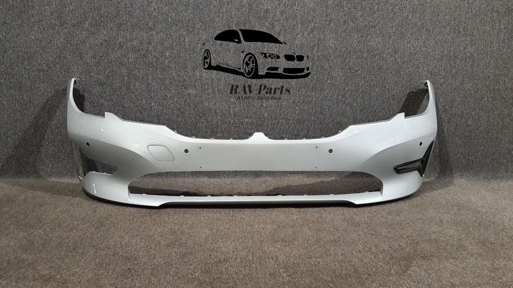 BMW 3 G20 G21 Voorbumper Basis Kleur Grijs, Gebruikt, Voor, Ophalen of Verzenden, Bumper