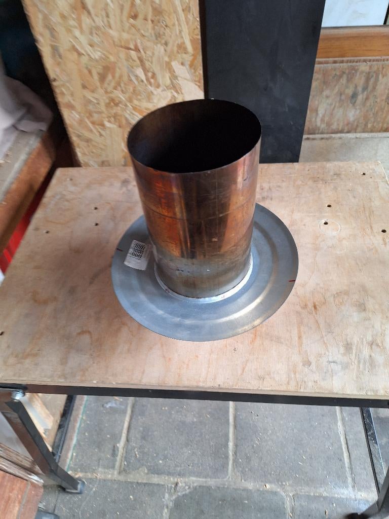 Buis voor kachel INOX, Huis en Inrichting, Ophalen, Zo goed als nieuw