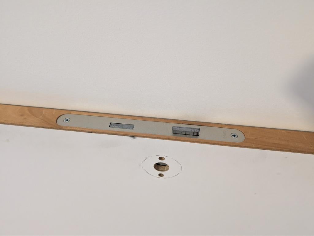 Schildersdeur + kassement MDF DIN rechts, Enlèvement