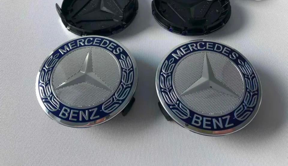 Capuchons de moyeux Mercedes, Enlèvement, Comme neuf