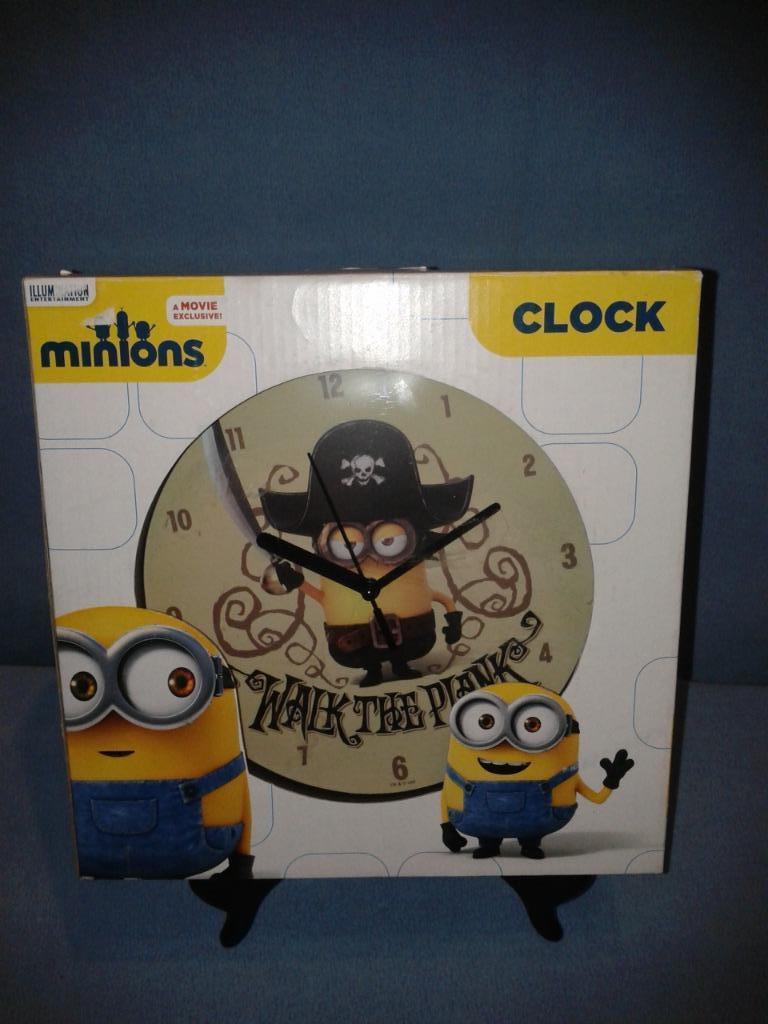 piratenklok Minions "Walk the Plank "        Nieuw !, Ophalen of Verzenden, Nieuw, Analoog, Overige typen