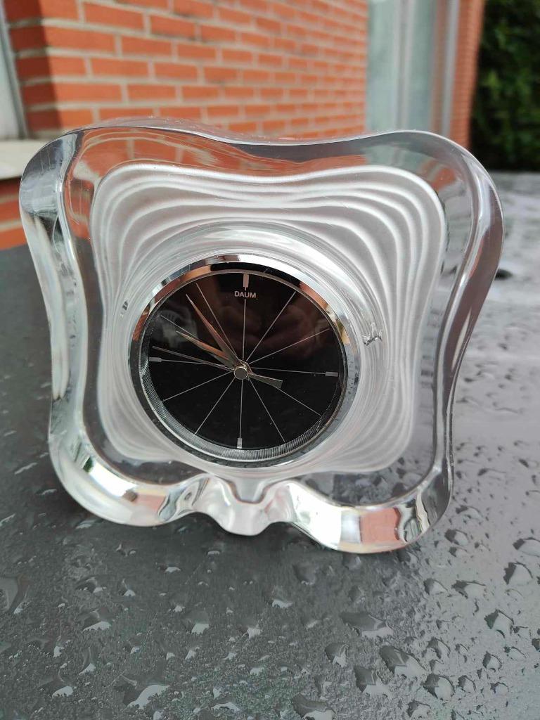 Daum France horloge, Antiquités & Art, Enlèvement ou Envoi