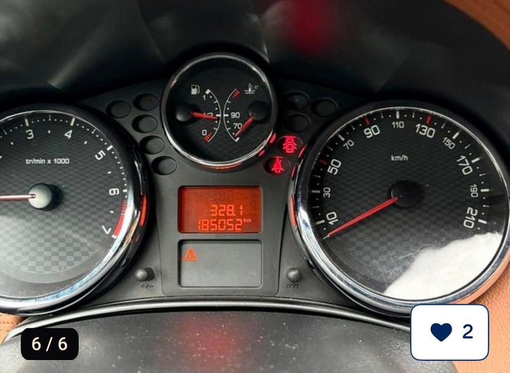 Peugot 207 cabrio, Autos, Peugeot, Beige, Cabriolet, Boîte manuelle, 2 portes