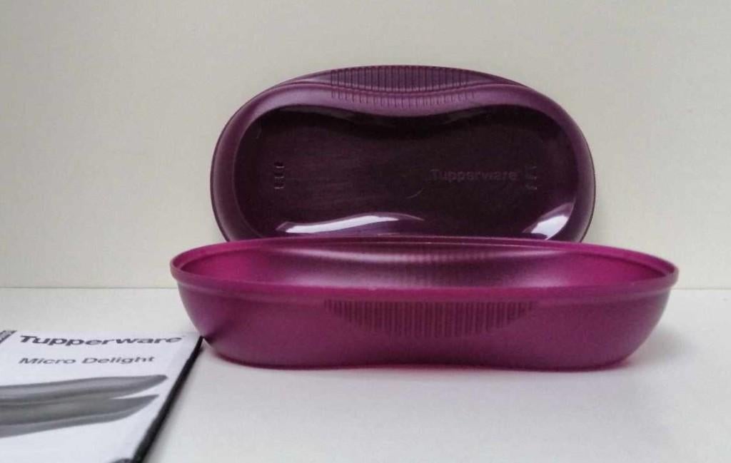 Tupperware™ « Cuiseur à Œuf - Omelette Party - violet, Maison & Meubles, Enlèvement ou Envoi, Neuf, Violet, Récipient ou Bol