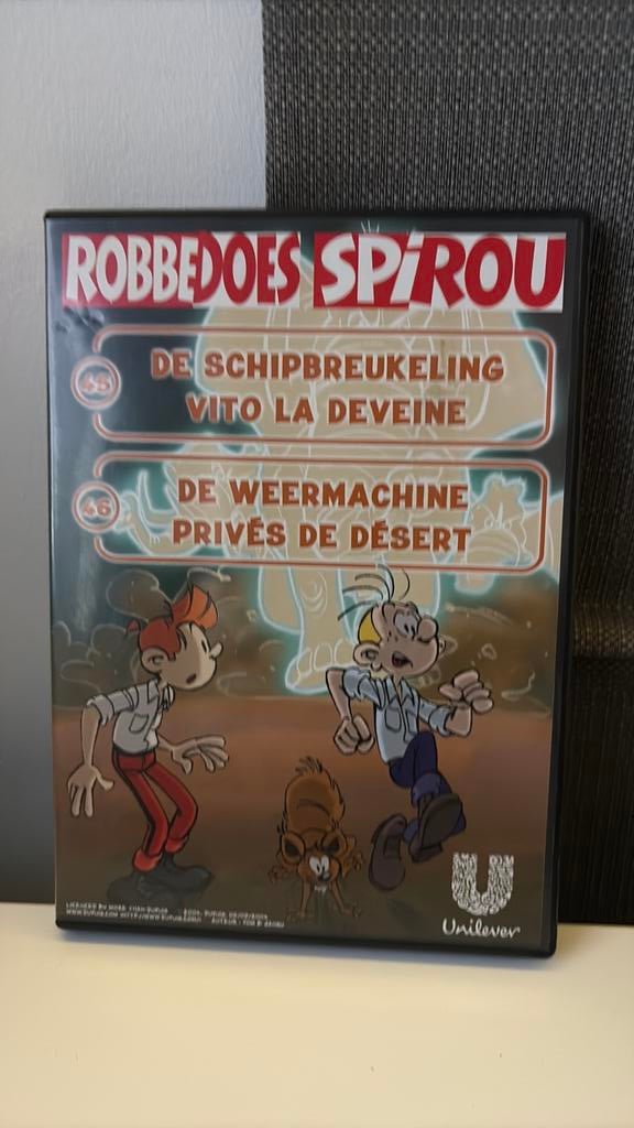 DVD Robbedoes Spirou 2 verhalen, Enlèvement ou Envoi, Utilisé