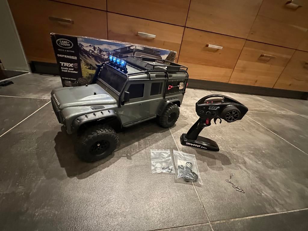 Traxxas TRX4 TRX-4 Defender RC Crawler, Hobby en Vrije tijd, Ophalen of Verzenden, Zo goed als nieuw