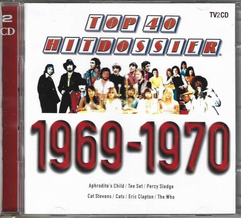 2 CD Top 40 Hitdossier 1969-1970, Ophalen of Verzenden, Zo goed als nieuw, Poprock