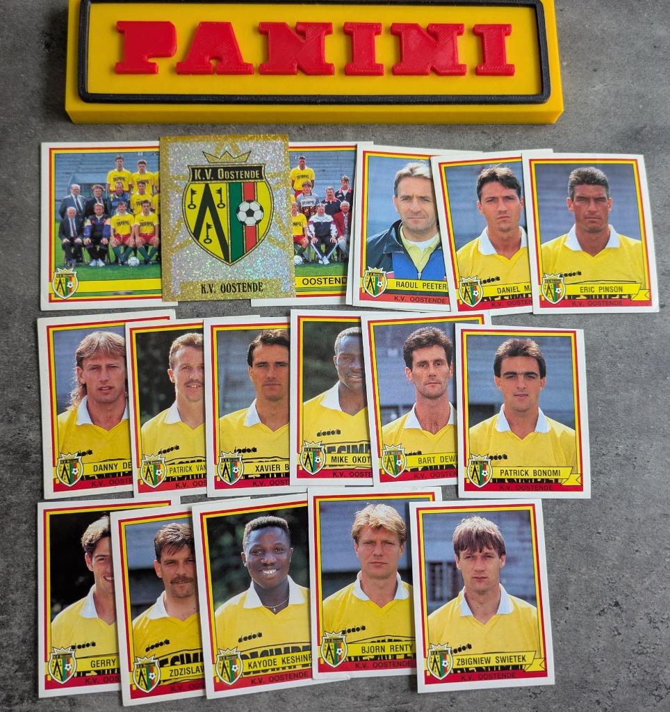 PANINI FOOTBALL 94 18 STICKERS 1994 KV OOSTENDE, Verzenden, Nieuw