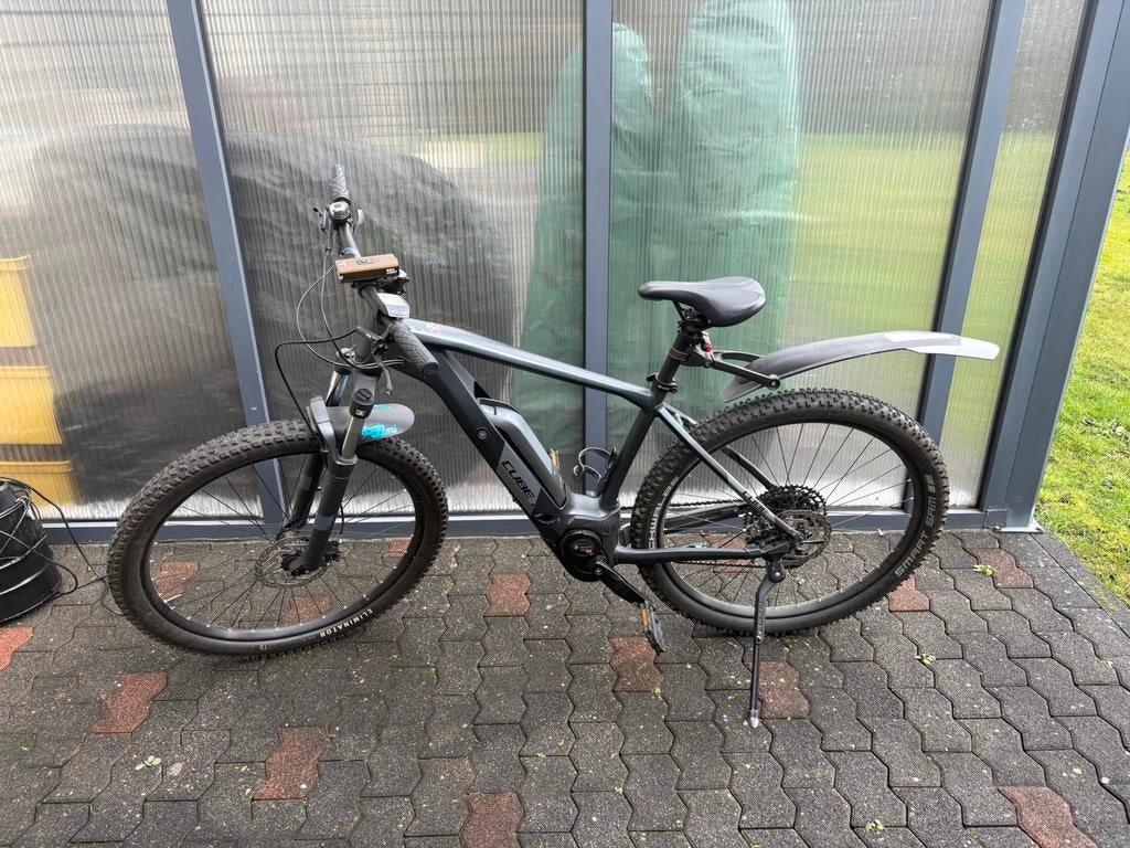 vélo électrique cube Reaction Hybrid Pro 500 gris 29 pouces, Vélos & Vélomoteurs, 50 km par batterie ou plus, 59 cm ou plus, Enlèvement