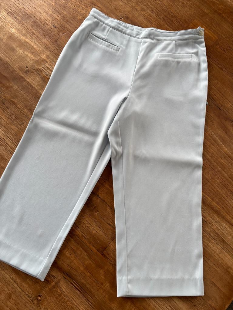 Broek vintage maat 40, Blauw, Ophalen of Verzenden, Zo goed als nieuw, Driekwart