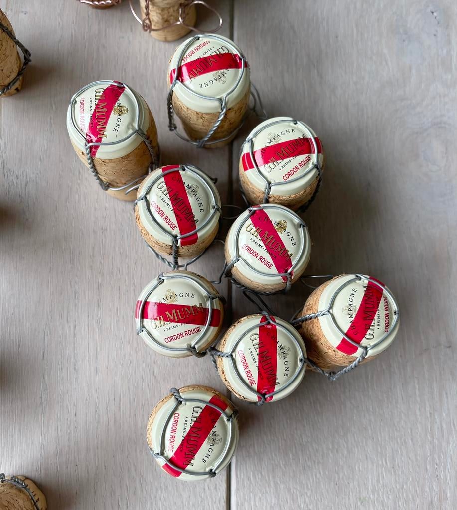 Champagne G.H.Mumm kurk, Ophalen of Verzenden, Zo goed als nieuw, Champagne