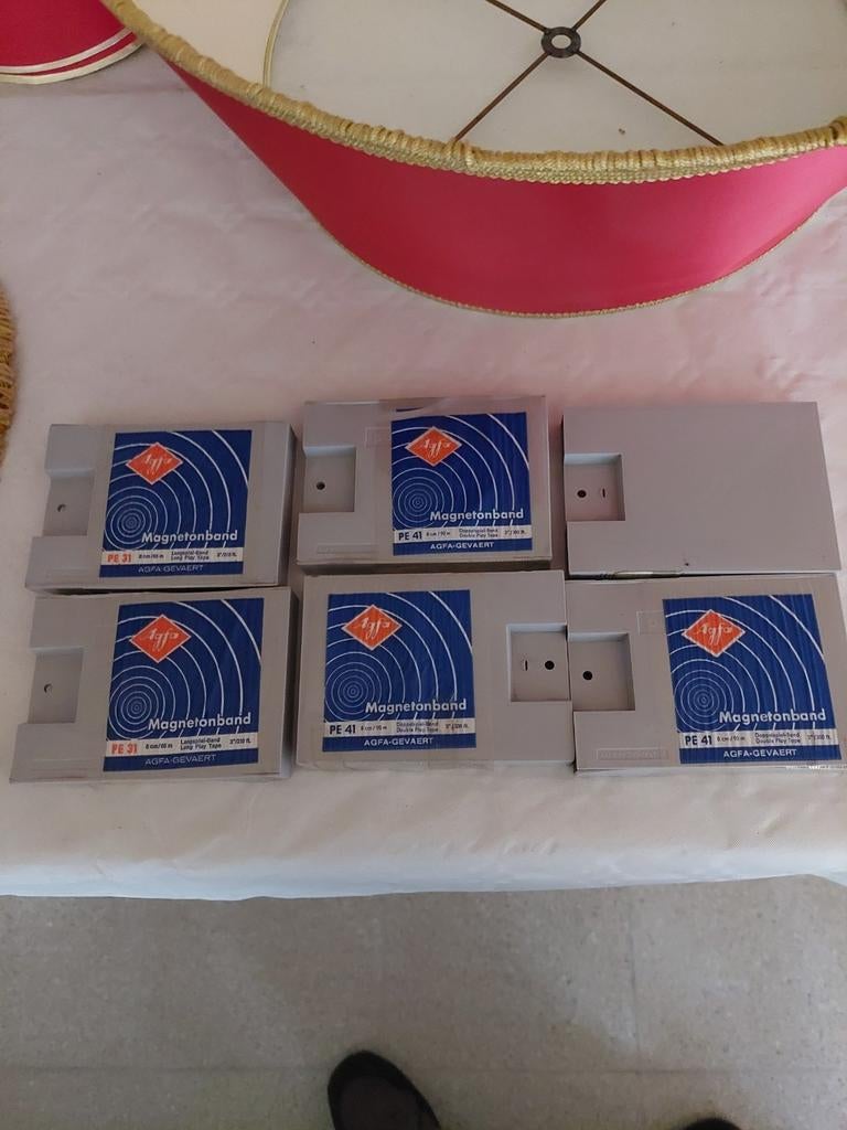 9 Magneton opname banden, Ophalen of Verzenden