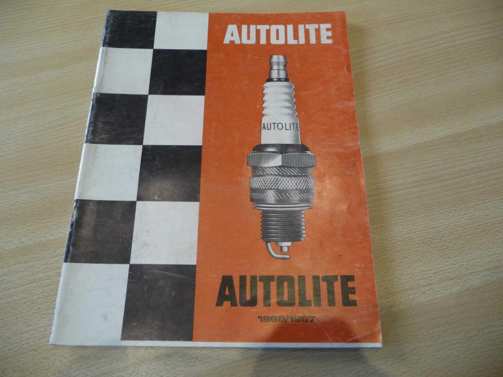 catalogue Vintage Bougie AUTOLITE  années 50-60 parfait, Enlèvement ou Envoi, Utilisé