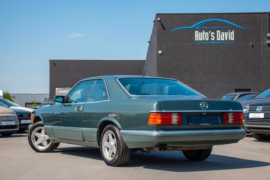 Mercedes-Benz 420 SEC 4.2 V8 16 V automatique Coupé/Oldtimer, Autos, Cuir, https://public.car-pass.be/vhr/cc206531-4f61-45bc-adba-7276279869d4