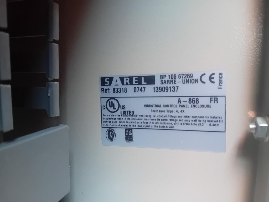 Coffret electrique sarel 40 x 30 x 20, Bricolage & Construction, Enlèvement, Comme neuf