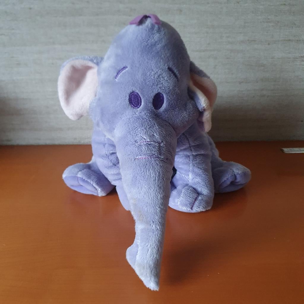 Peluche éléphant Disney Nicotoy - 24 cm - Comme neuf, Enlèvement ou Envoi, Comme neuf, Éléphant