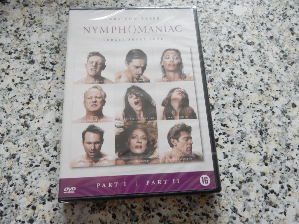nr.1243 - Dvd: nymph () maniac deel 1 & 2 - sealed, Ophalen of Verzenden, Nieuw in verpakking, Drama