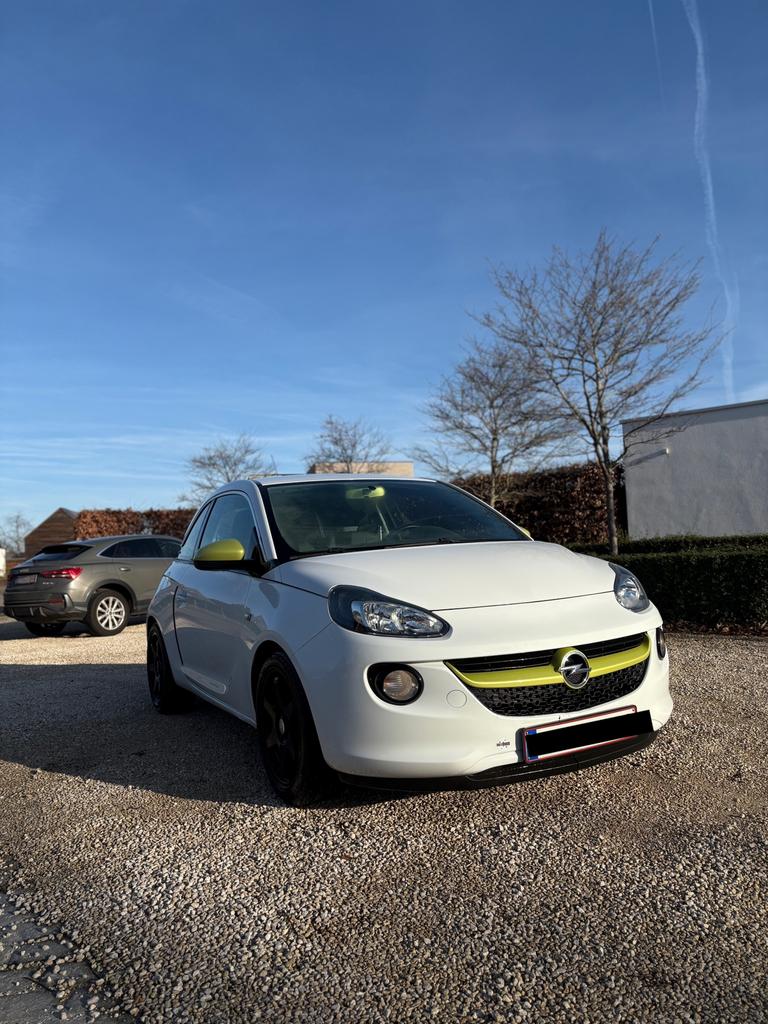 Opel adam 1.2 glam (speciale editie), Euro 6, Noir, Particulier, 1455 kg