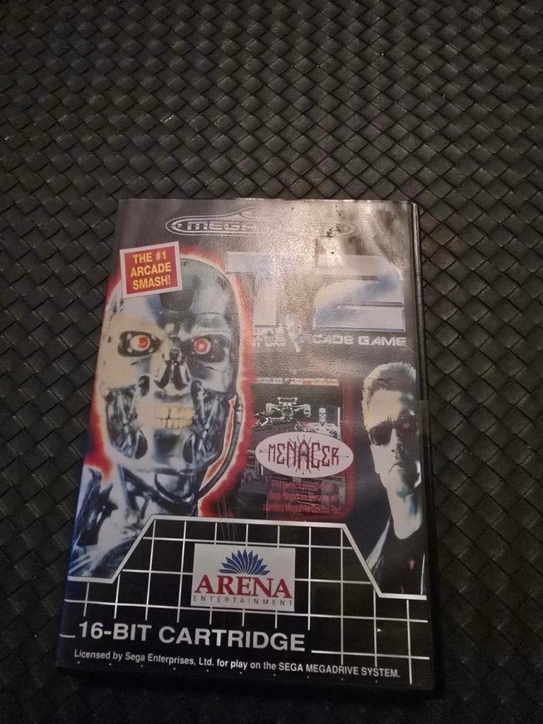 Sega megadrive spel terminator t2 spel inclusief boekjes, Games en Spelcomputers, Ophalen of Verzenden, Mega Drive