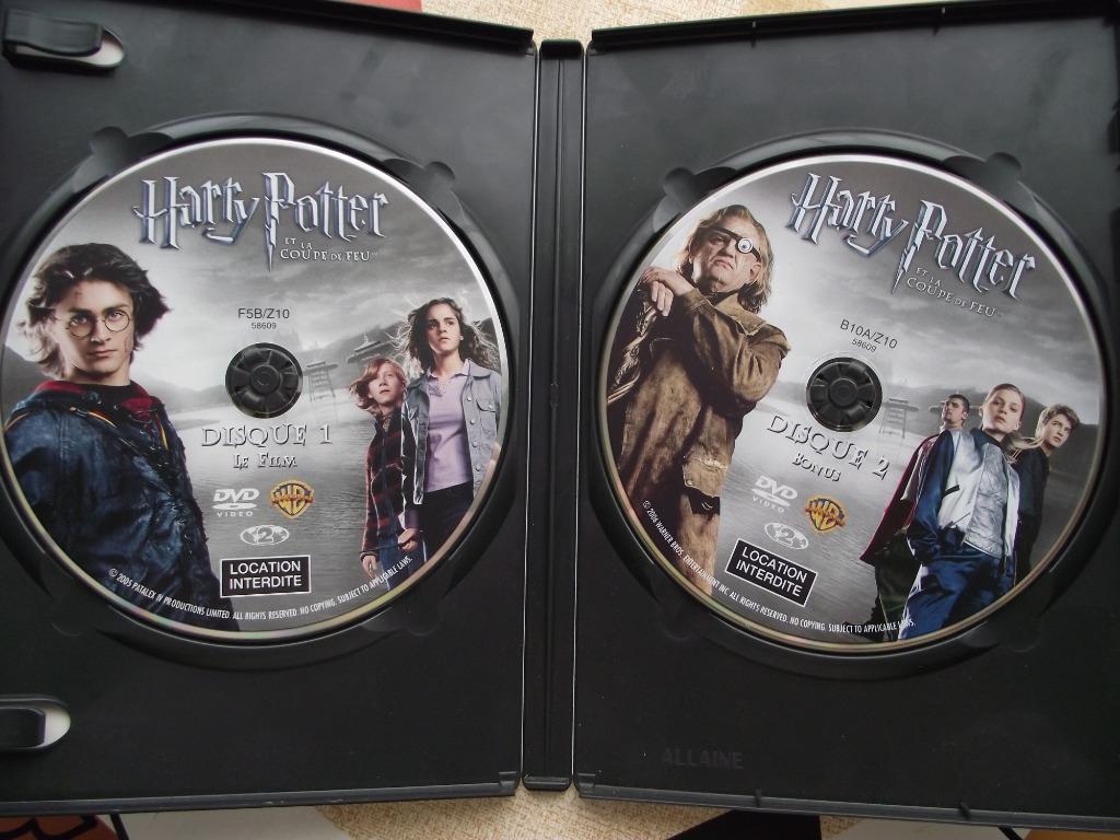 Dvd Harry Potter et la coupe de feu en 2 dvd, À partir de 9 ans, Enlèvement ou Envoi, Utilisé, Comédie d'action
