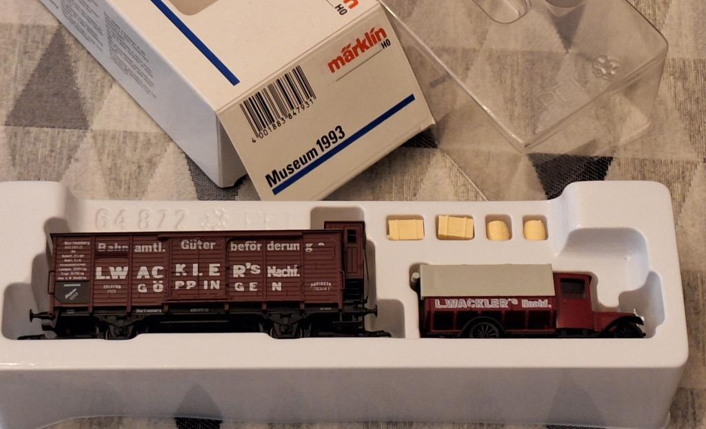 Märklin HO 84793 Museumwagen 1993, Enlèvement ou Envoi, Comme neuf, Wagon, Märklin