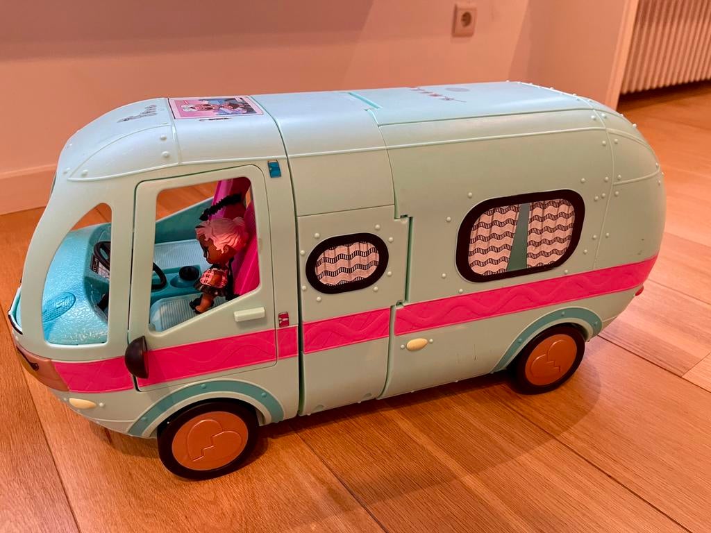 L.O.L. Camper + toebehoren, Enlèvement, Utilisé