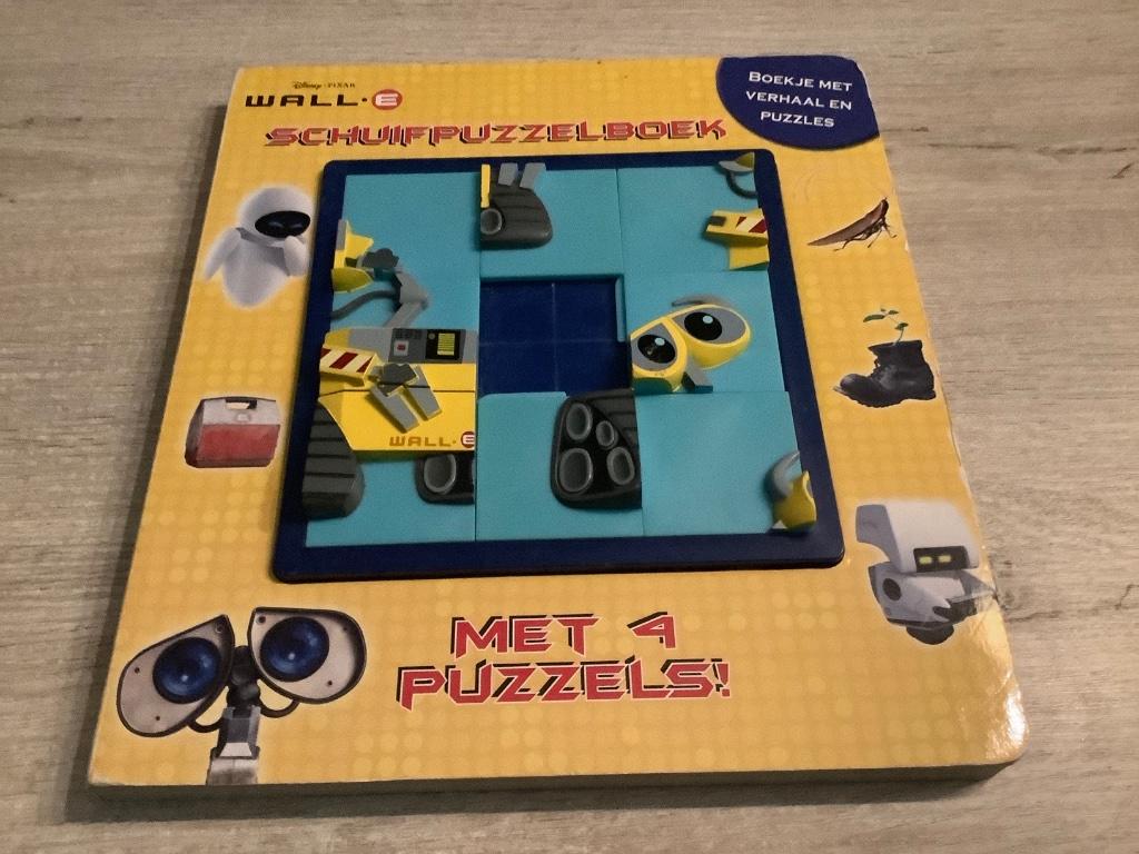 Livre de puzzle coulissant Wall-E Disney-Pixar (2008), Livres, Garçon ou Fille, Enlèvement ou Envoi, Utilisé, Contes (de fées)