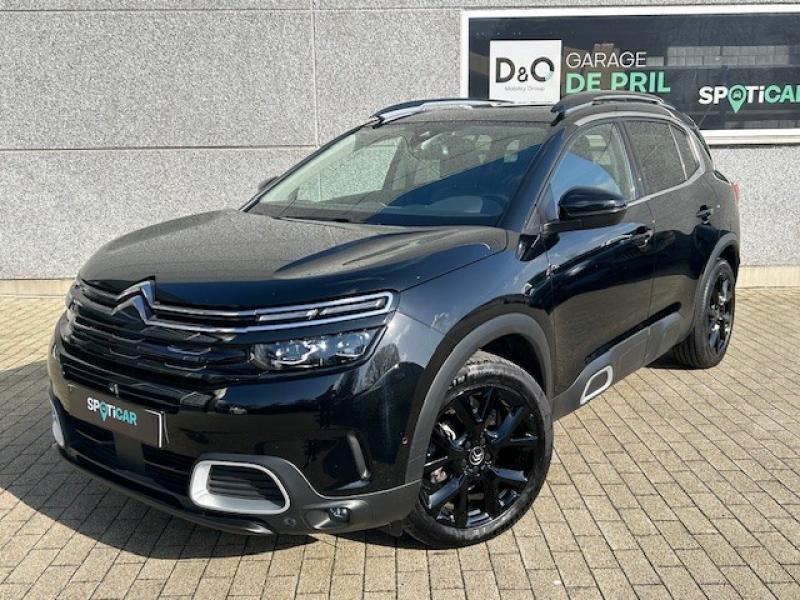 Citroen C5 Aircross Shine Pack, Auto's, Citroën, Automaat, Euro 6, 1199 cc, Zwart