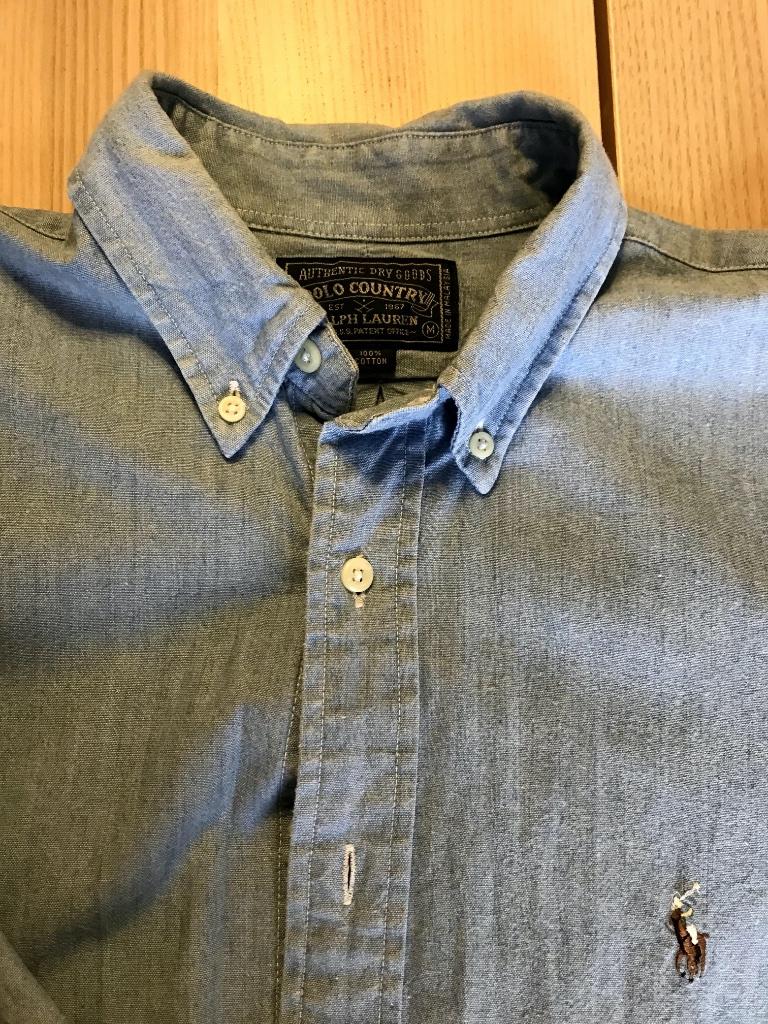 Ralph Lauren Chemise homme bleu clair taille M-L, Vêtements | Hommes, Tour de cou 39/40 (M), Ralph Lauren, Enlèvement, Porté