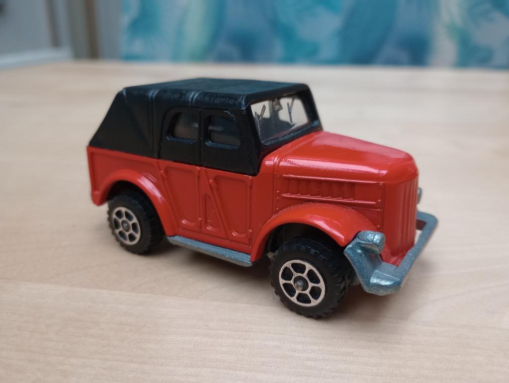 Polistil GAZ 69 AM 1/43, Ophalen of Verzenden, Zo goed als nieuw, Auto