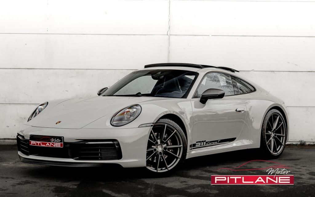 Porsche 992 Carrera-T / Bose / Manual / New / T.O / Caméra, Autos, Porsche, Achat, Entreprise, Boîte manuelle, Noir