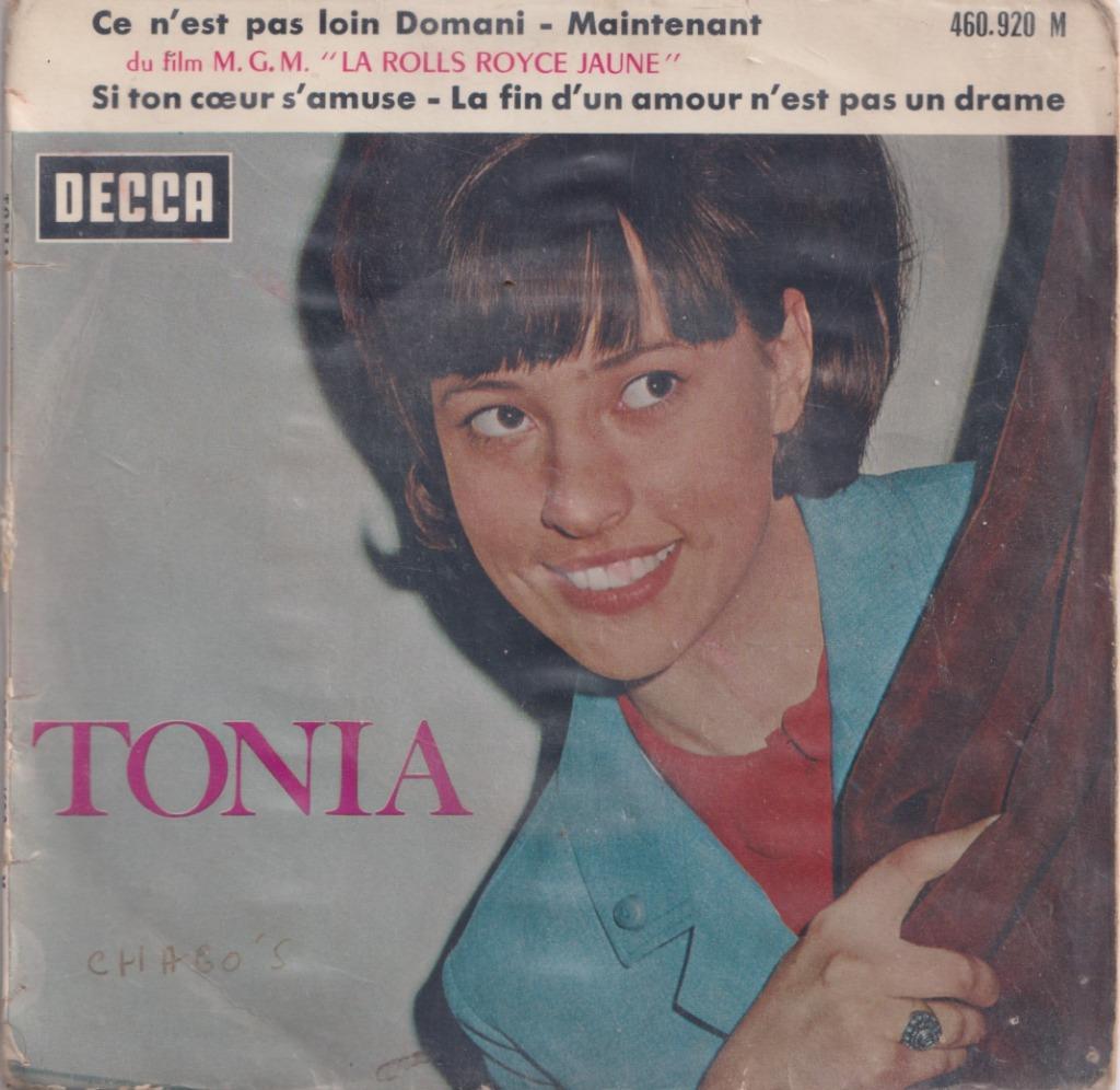 Tonia – Ce n’est pas loin Domani / Maintenant + 2 – EP-, Ophalen, Gebruikt, 7 inch, EP