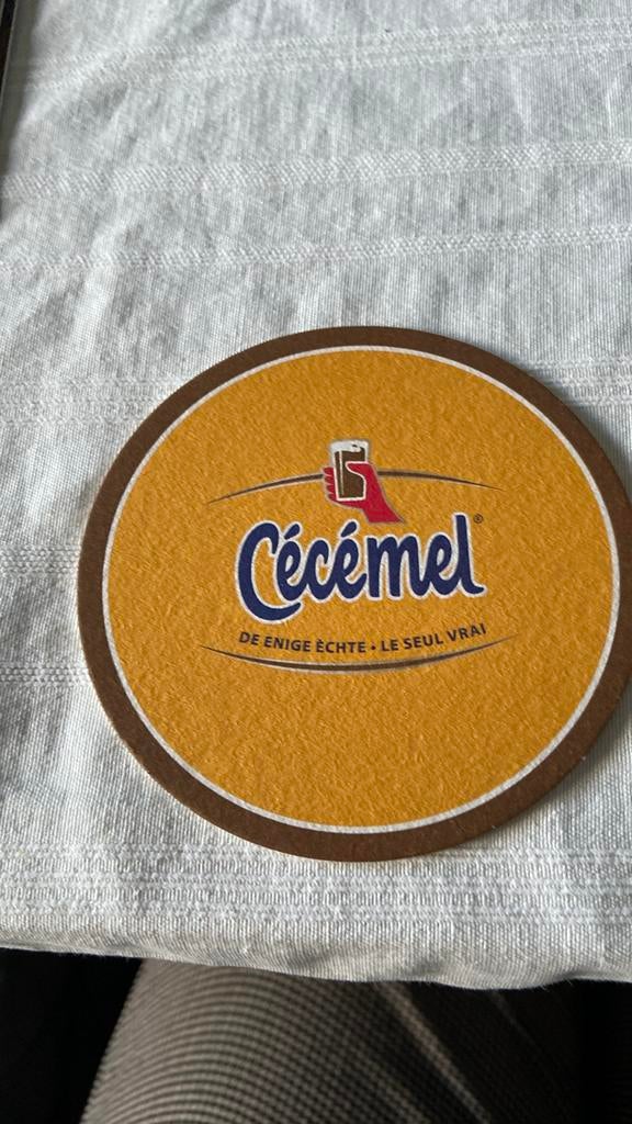 Cecémel sous-bock, Collections, Enlèvement ou Envoi, Neuf, Sous-bock, Autres marques