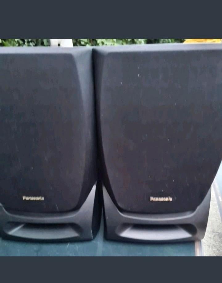 Boîtiers, haut-parleurs, haut-parleurs Panasonic 60 watts, TV, Hi-fi & Vidéo, Enceintes, Enlèvement ou Envoi, Comme neuf