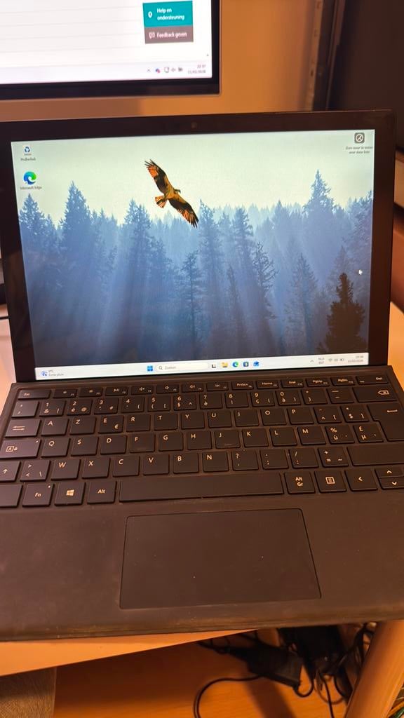 Surface Pro 7, Computers en Software, Windows Laptops, Ophalen of Verzenden, Zo goed als nieuw, Azerty, SSD