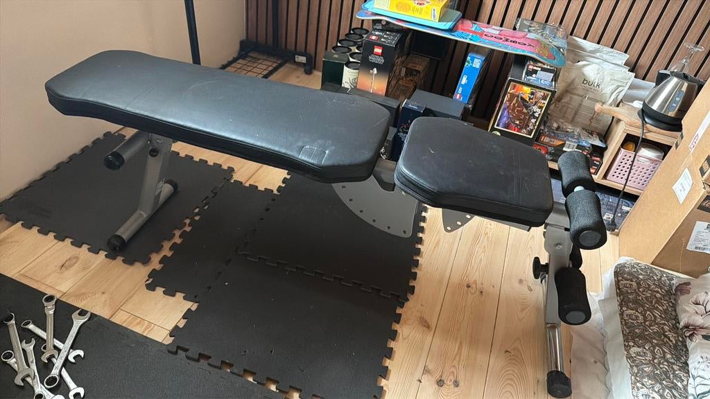 Fitnessbank, Sport en Fitness, Ophalen, Zo goed als nieuw, Fitnessbank