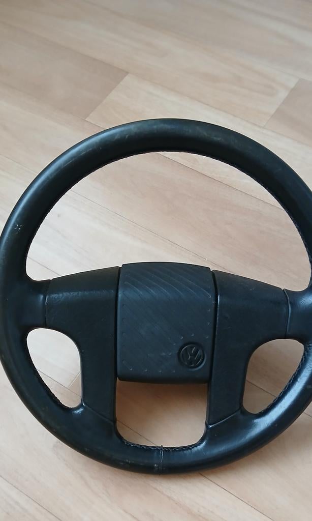 Lederen stuur / Volant cuir volkswagen g60 rallye, Enlèvement, Volkswagen