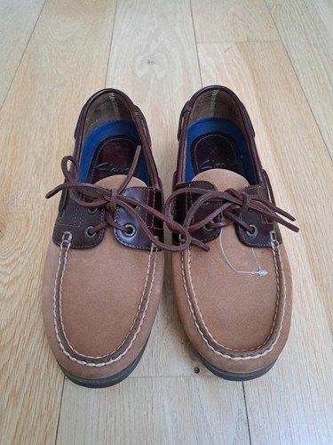 Clarks Brown Suede Shoes Leather Boat Deck Shoes Casual, Vêtements | Hommes, Chaussures, Neuf, Brun, Enlèvement, Chaussures à lacets
