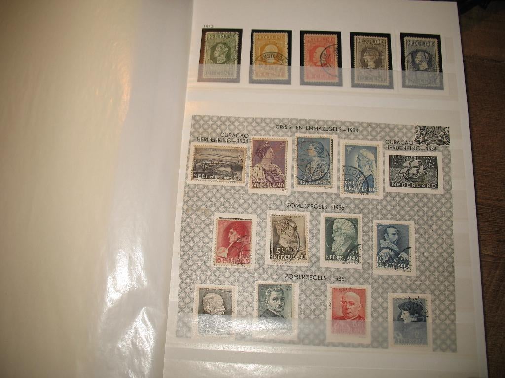 Opportunité de timbres Ned 6 Alb, Enlèvement ou Envoi, Non oblitéré, Autre, Avec timbre