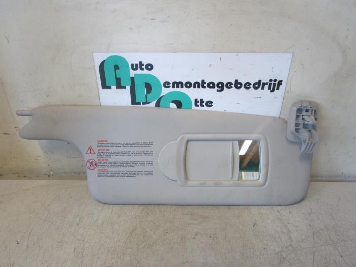 Zonneklep van een Renault Megane (Megane 2 02-), Auto-onderdelen, Interieur en Bekleding, Gebruikt, -, Renault, -