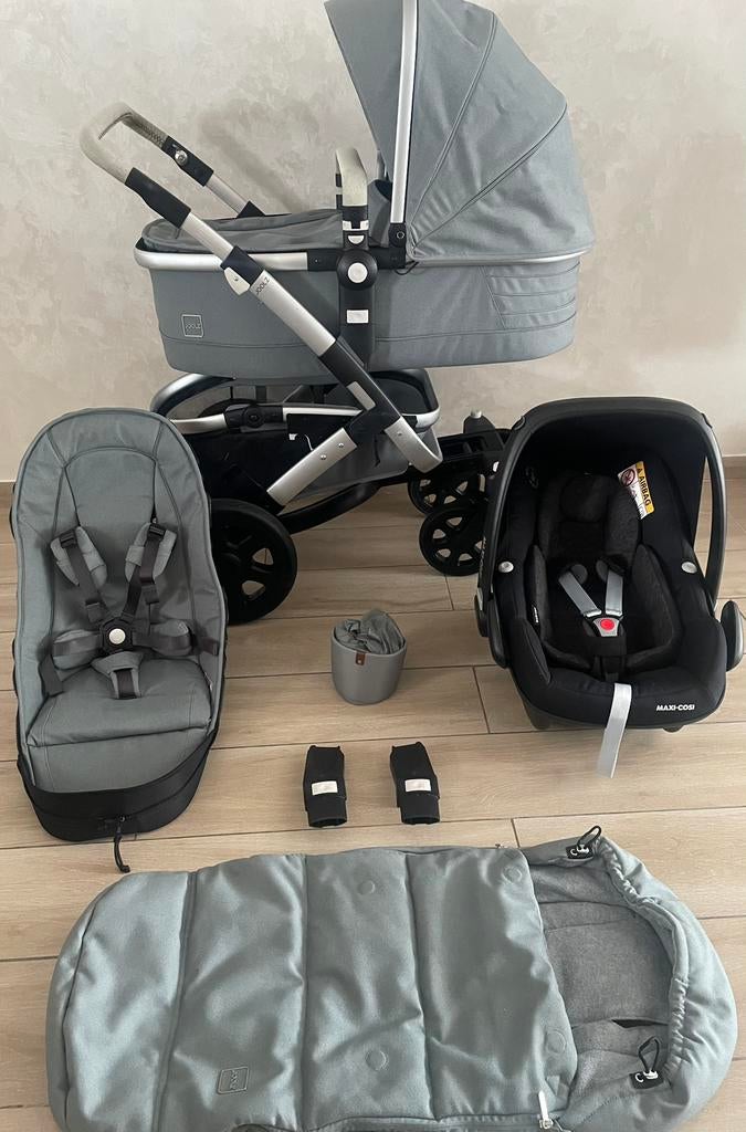 Joolz Geo 2 Modern Blue Kinderwagen 3-in-1 Compleet Set, Kinderen en Baby's, Buggy's, Zo goed als nieuw, Maxi-Cosi, Ophalen